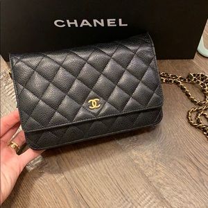 Chanel Caviar WOC